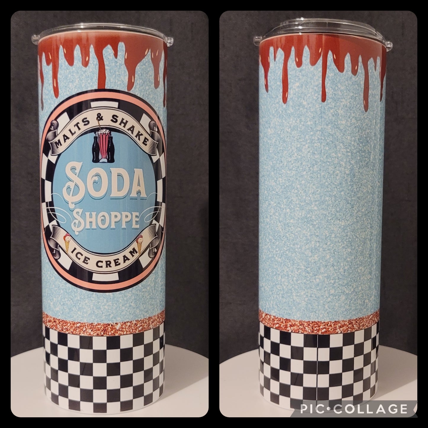 Vintage Soda Shoppe Tumbler