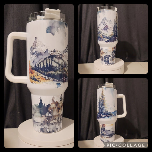 Mountains Tumbler