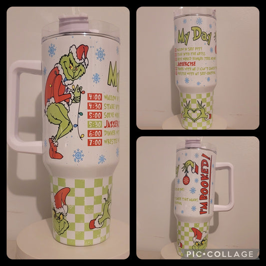 Grinchy Day Tumbler