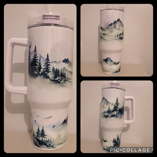 Mountains Tumbler