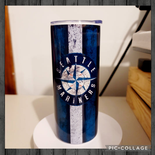 M's Distressed Tumbler