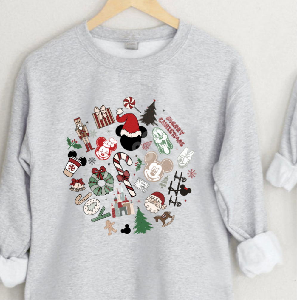 Christmas Mouse Round