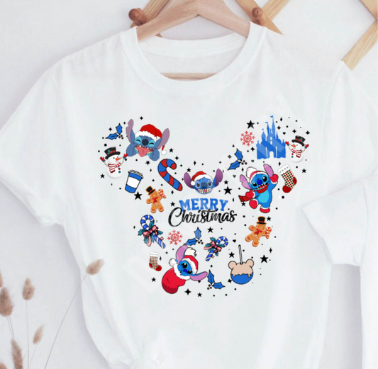 Blue Alien Christmas