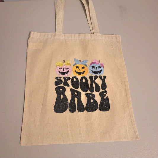 Spooky Babe Tote - Canvas