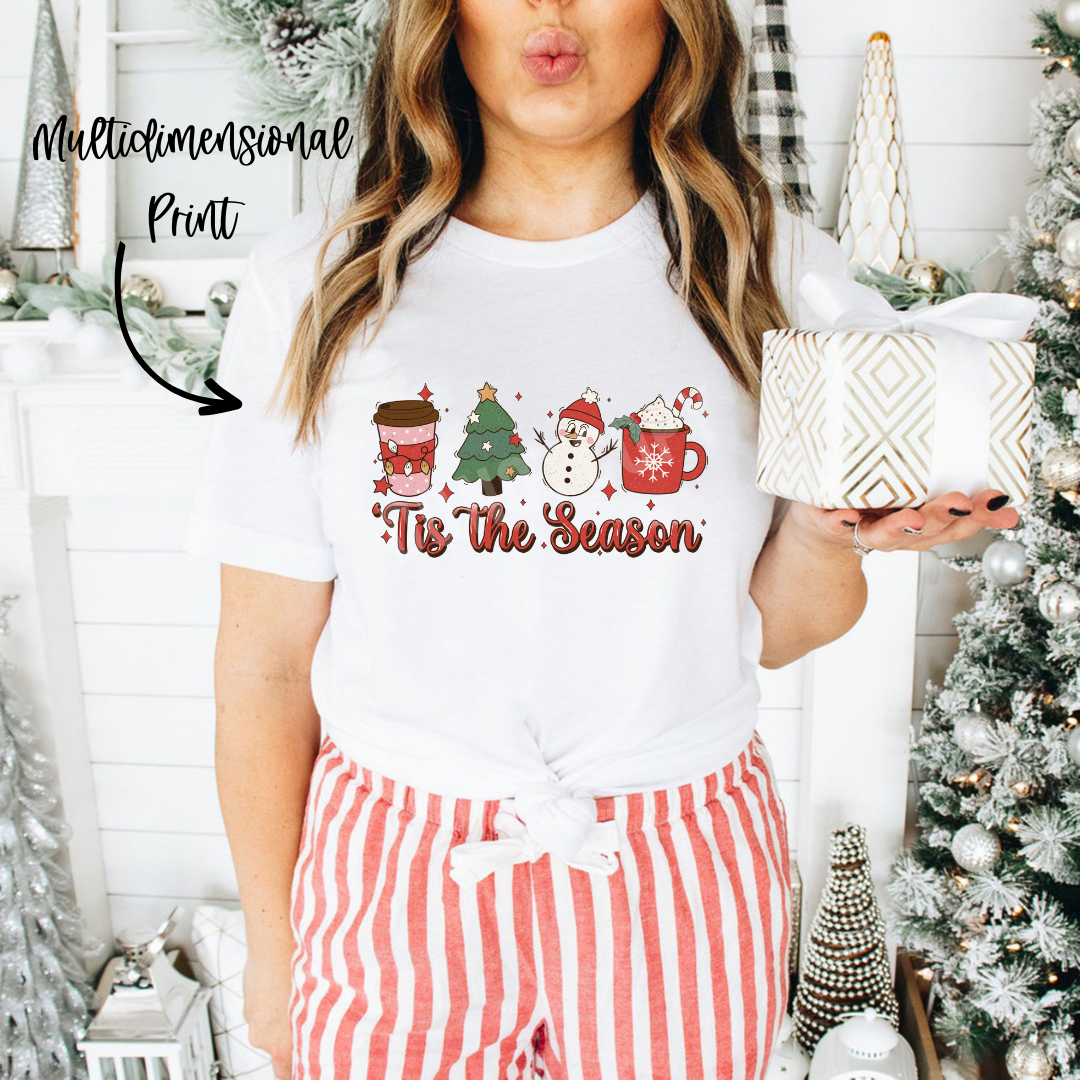 Tis The Season - Puff Print