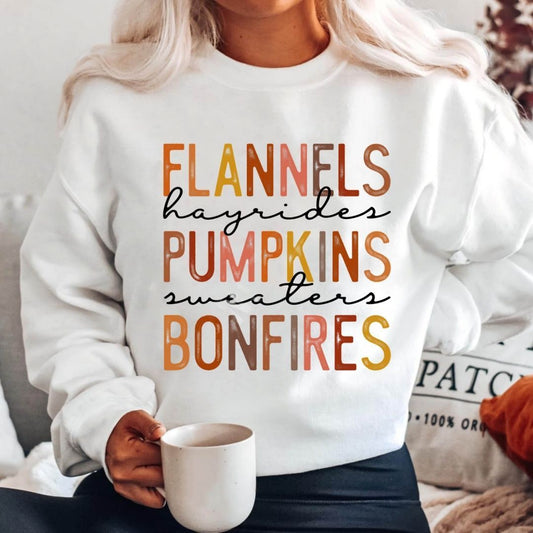 Flannels, Hayrides, Pumpkins