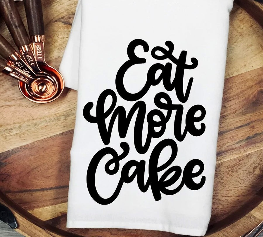 Eat More Cake - Towel