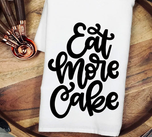 Eat More Cake - Towel