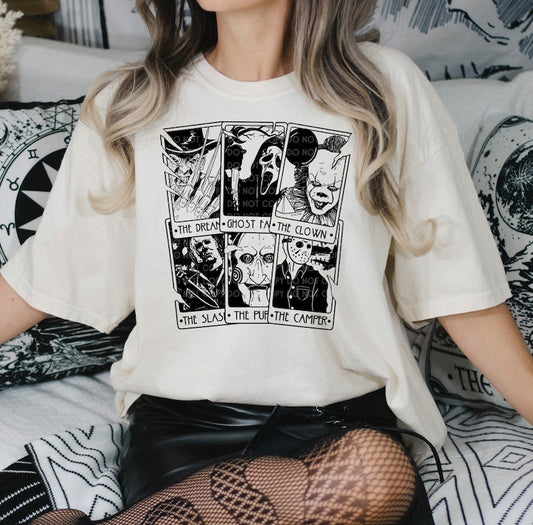 Horror Movies Tarot Cards