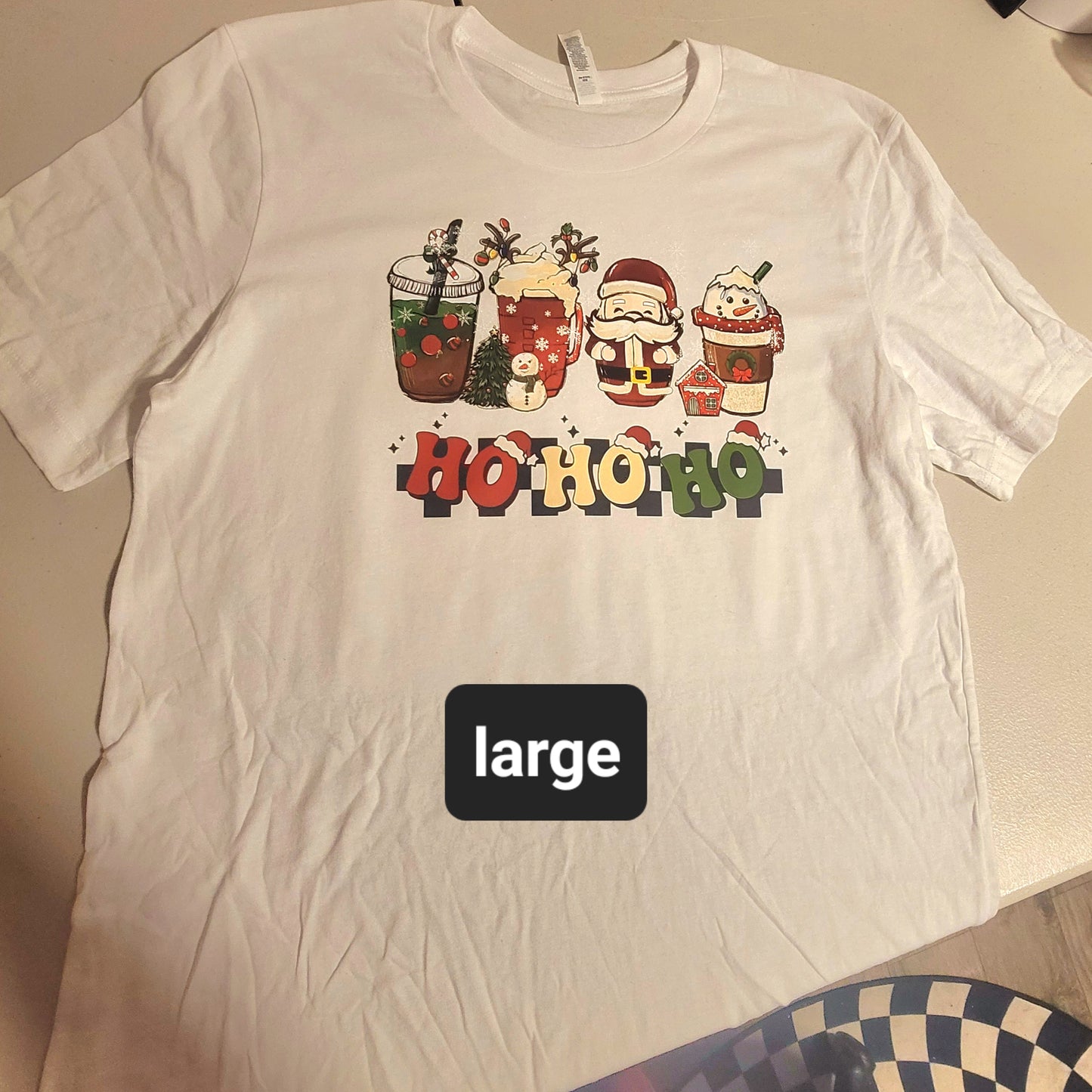 Ho Ho Ho Tshirt - L