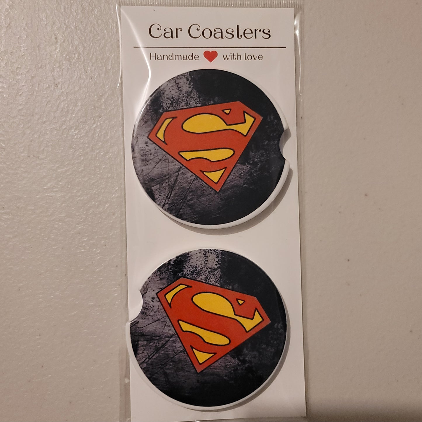 Superman Car Coasters