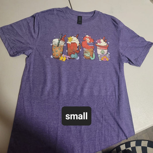 Mermaid Coffees Tshirt - S
