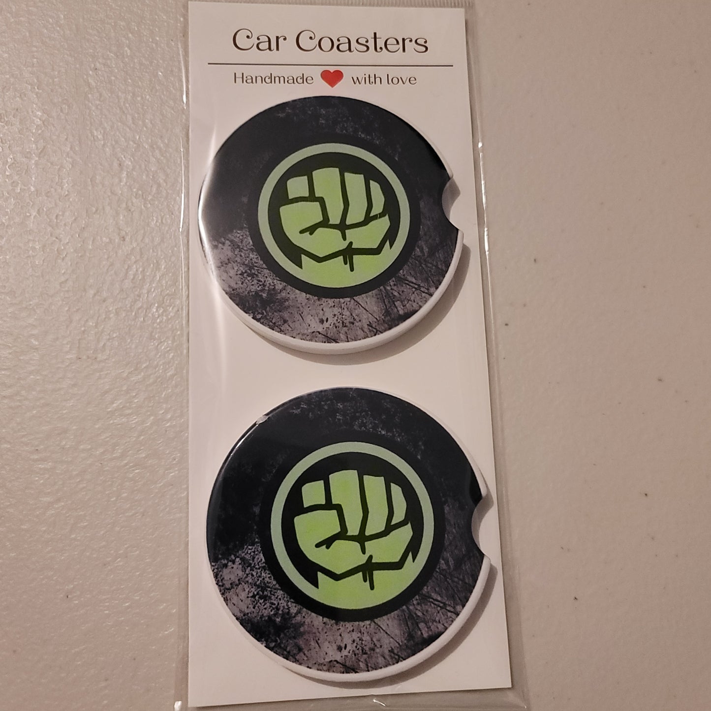 Hulk Car Coasters