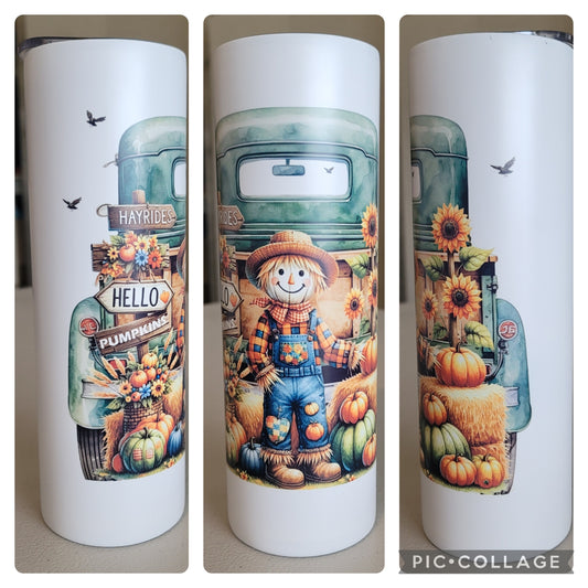Fall Truck Tumbler - Matte