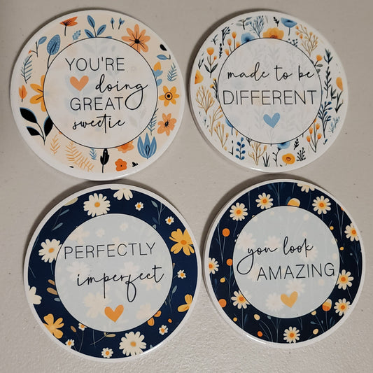 Perfectly Imperfect Coaster Set
