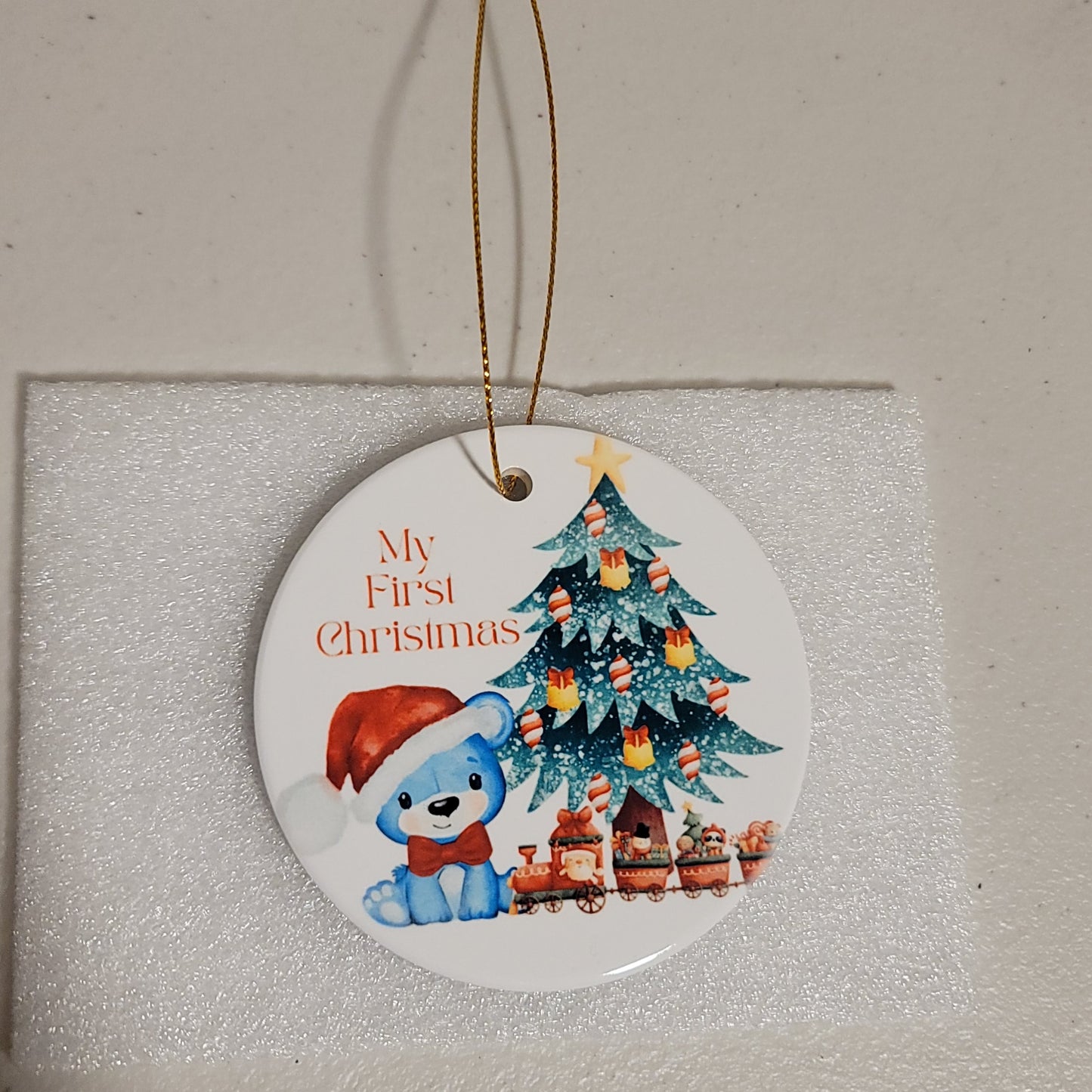 My First Christmas Ornament - Blue