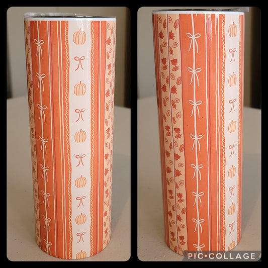 Fall Coquette Tumbler