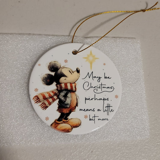 Christmas Means More Ornament