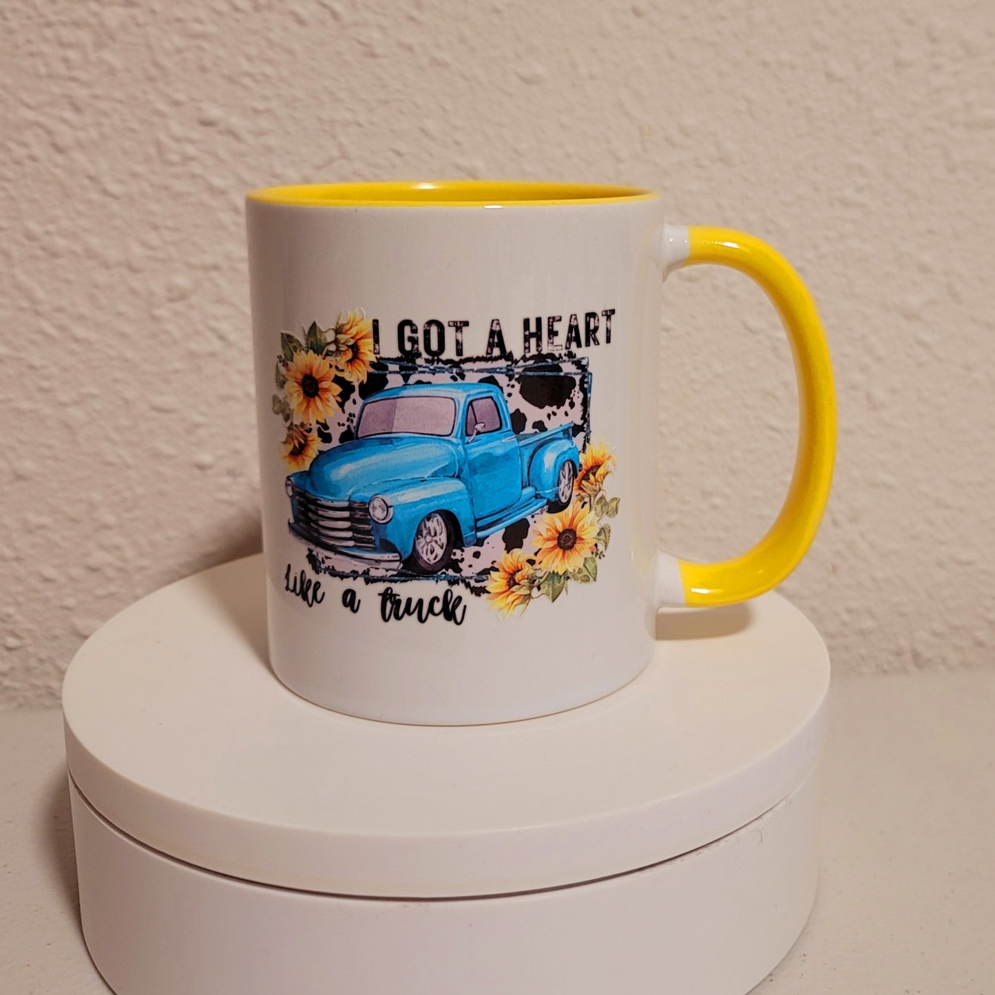 Heart Like A Truck Mug