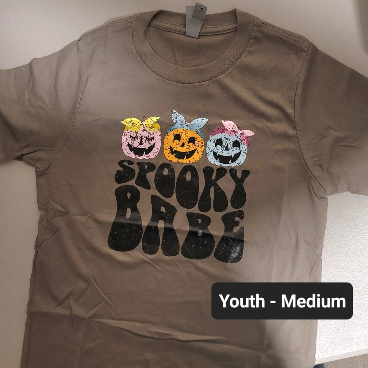 Spooky Babe Tshirt - Youth Medium