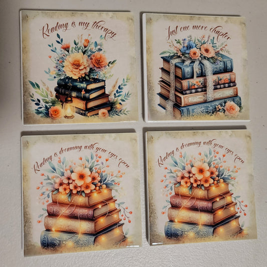 One More Chapter Coaster Set