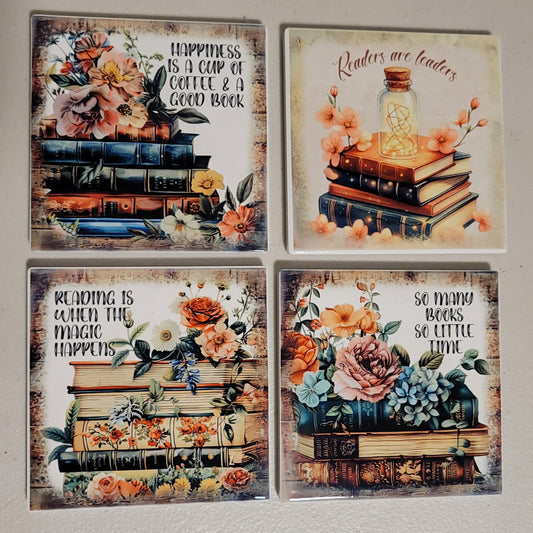 Reading Is Magic Coaster Set