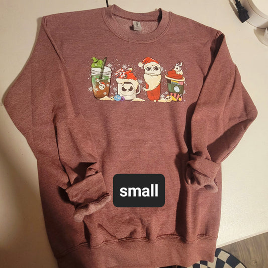 Nightmare Coffees Crewneck - S