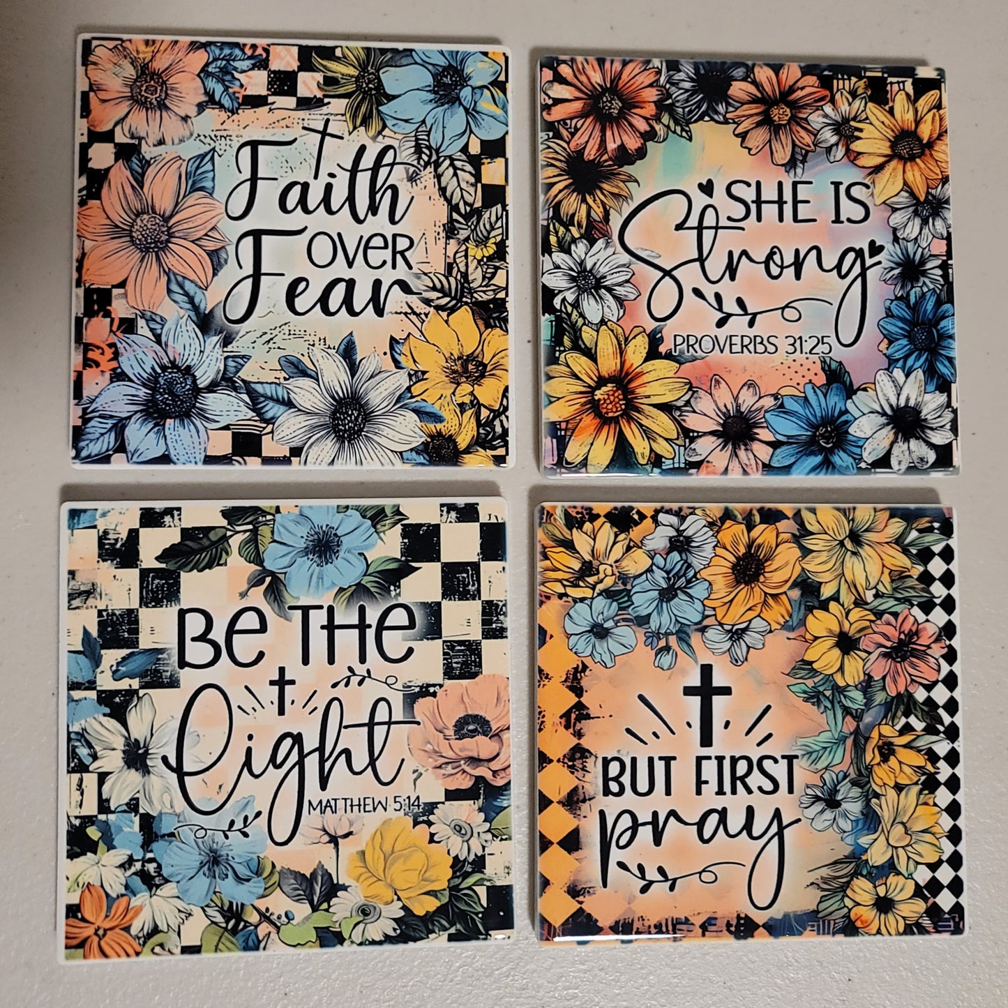 Faith Coaster Set