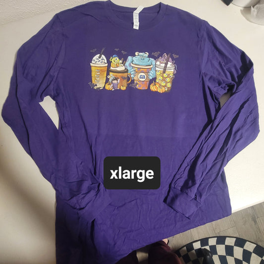 Monsters Coffees Tshirt - XL