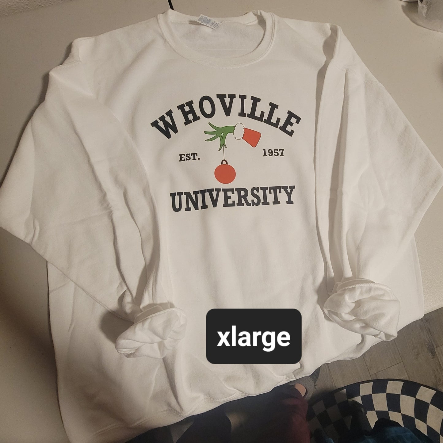 Whoville University Crewneck - XL