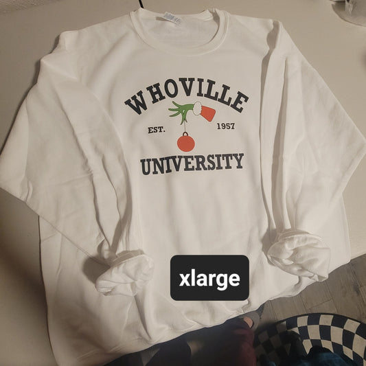 Whoville University Crewneck - XL
