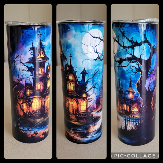 Haunted House Tumbler