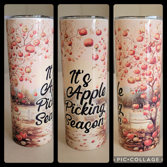 Apple Picking Season Tumbler