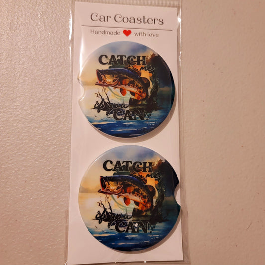 Catch Me If You Can Car Coasters