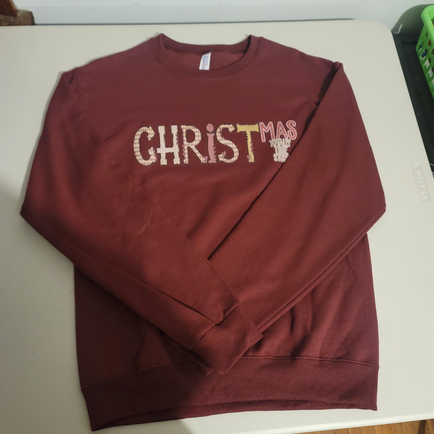 Christmas True Story Crewneck - S