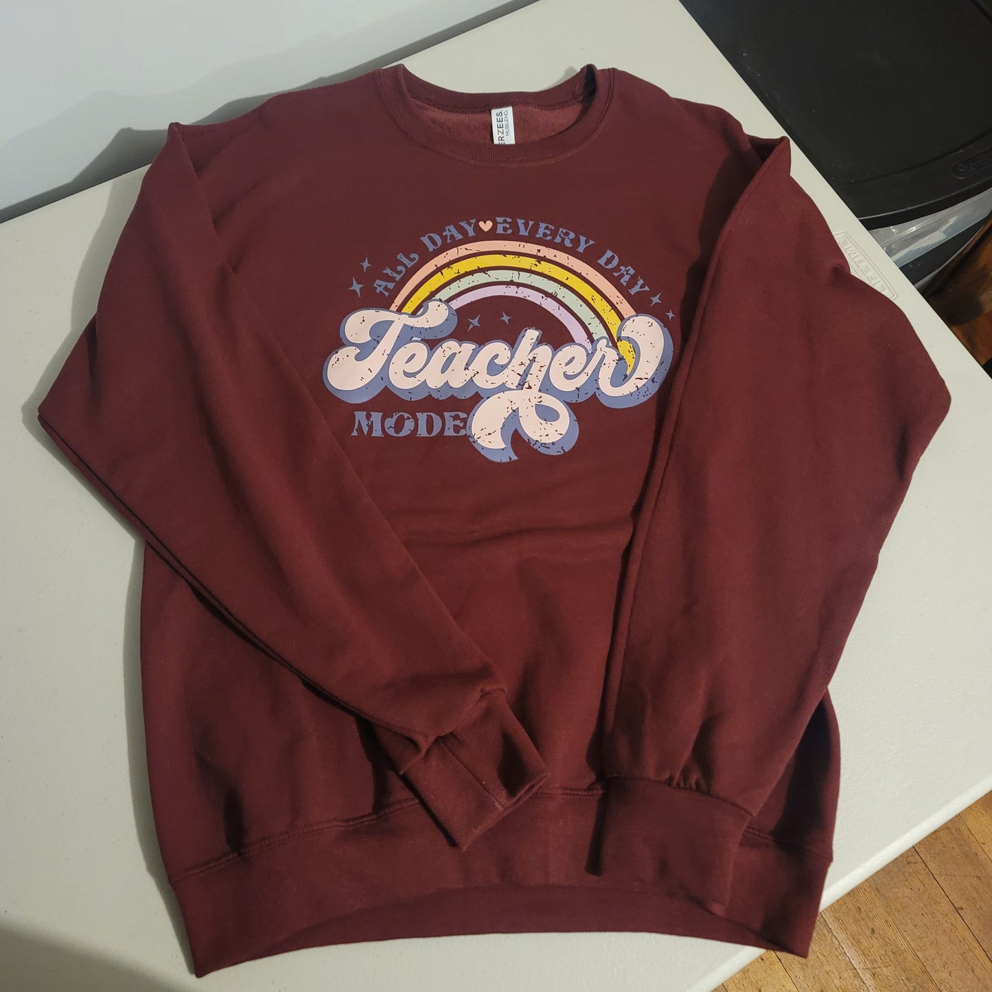 Teacher Mode Crewneck - M