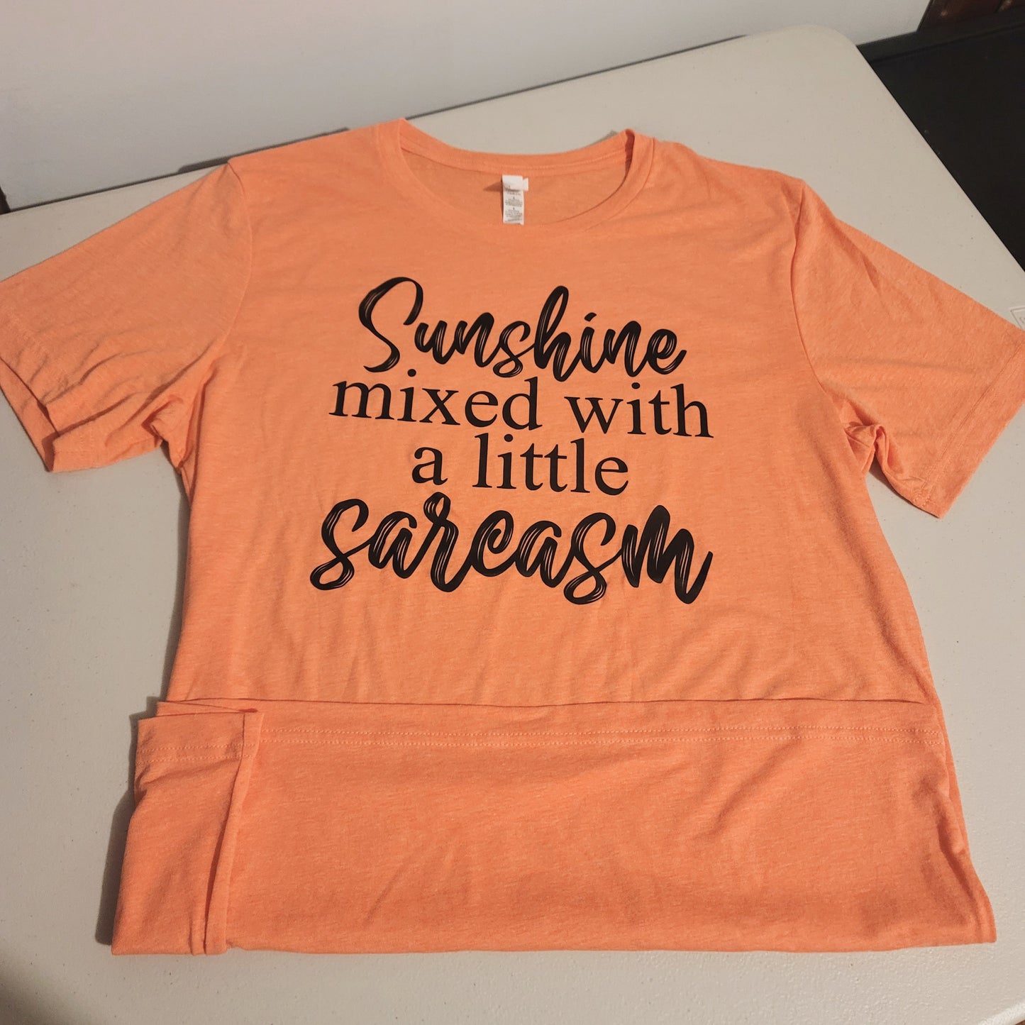 Sunshine & Sarcasm Tshirt - L