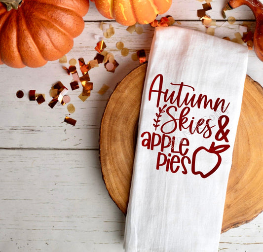 Autumn Skies & Apple Pies - Towel